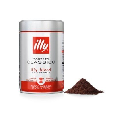 Illy Tostato Classico Moka őrölt kávé, 250 g
