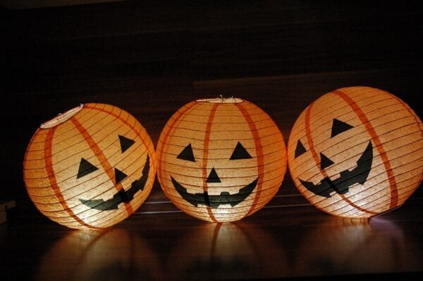 Halloween lampion (10 db/csomag)