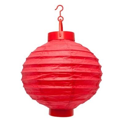 LED lampion piros