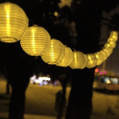 szolár lampionfüzér