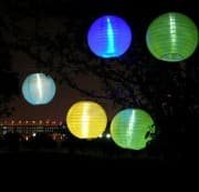Napelemes LED lampionok - 20 cm
