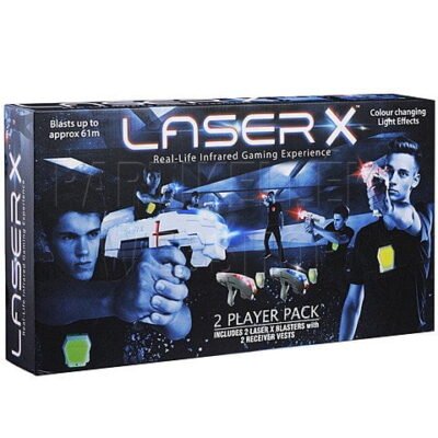 Laser-x lézerfegyver dupla szett