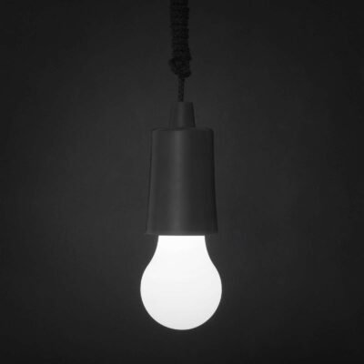 huzokapcsolos lampa fekete 1