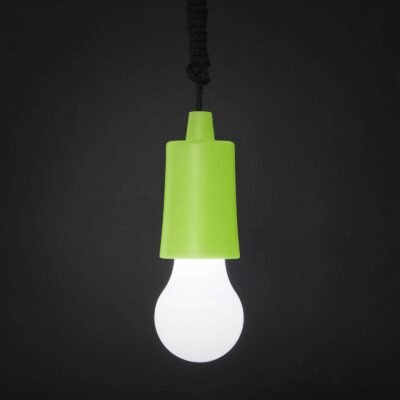 huzokapcsolos lampa zöld
