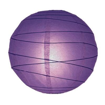 papír lampion lila szabálytalan