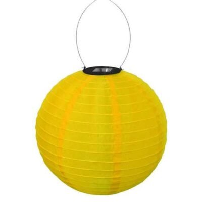napelemes lampion sarga