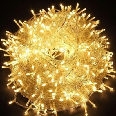 LED-es fényfüzér, meleg fehér 30m (300 LED)