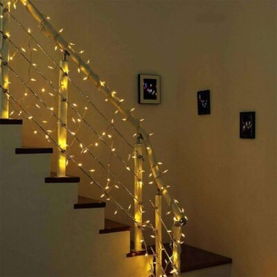 LED-es fényfüzér, meleg fehér 30m (300 LED)