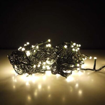 LED-es színváltós fényfüzér meleg fehér/hideg fehér 13,5m (180 LED)