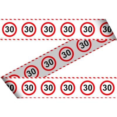 Szülinapi parti szalag 30 karikás 15 m