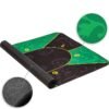 Póker asztallap szőnyeg 160 x 80 cm – zöld/fekete