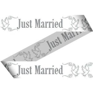 Just Married szalag