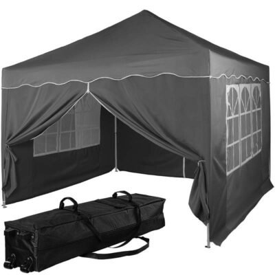 kerti pavilon antracit 3x3 méter