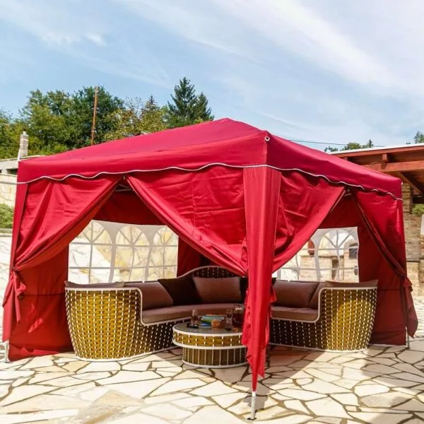 INSTENT összecsukható kerti pavilon