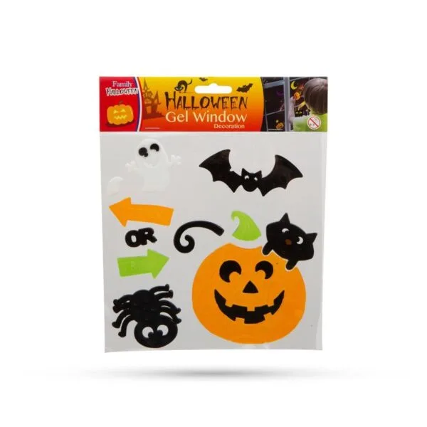 Zselés ablakdekor - halloween - Image 3