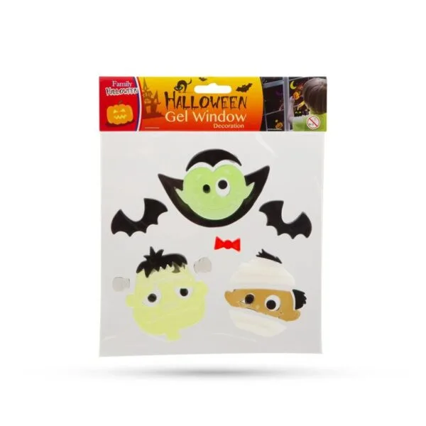 Zselés ablakdekor - halloween - Image 2