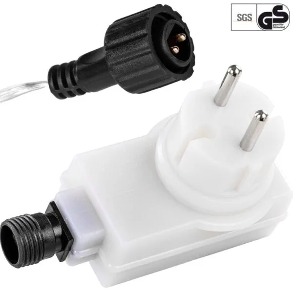 adapter kültéri fényfüzér fényfüggöny led világítás
