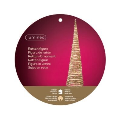 LED rattan piramis – havas 2
