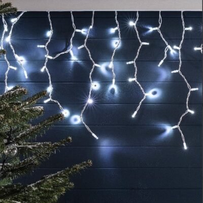 kültéri jégcsap fényfüzér 30m fényfüggöny led világítás
