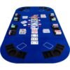 póker asztallap kék – 160×80