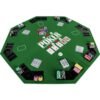 póker asztallap nyolcszögletű 120×120 póker készlet