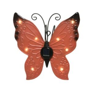 Napelemes kerti figura, szolár pillangó