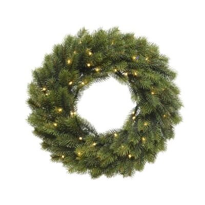 LED karácsonyi koszorú 40 cm