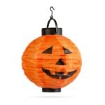 A napelemes halloween lampion működésnek köszönhetően bárhová elhelyezheti. A LED tökéletesen megvilágítja a lampion belsejét.