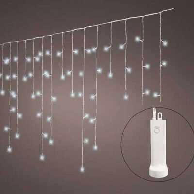 elemes jégcsap fényfüzér 7m 192 led