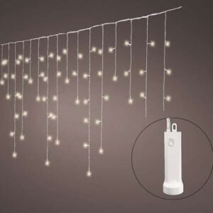 elemes jégcsap fényfüzér 7m 192 led