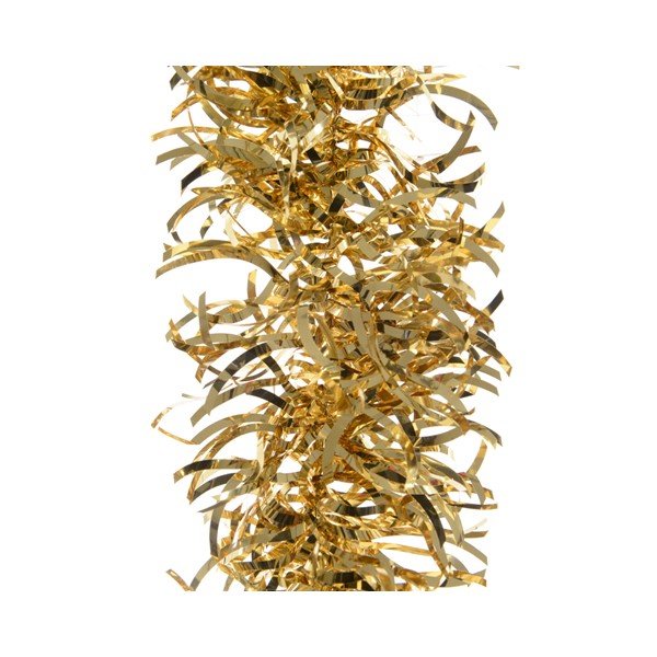 Karácsonyi girland csillogó 270 x 10 cm arany