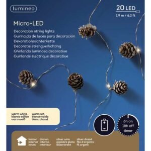 micro led tündérfény toboz