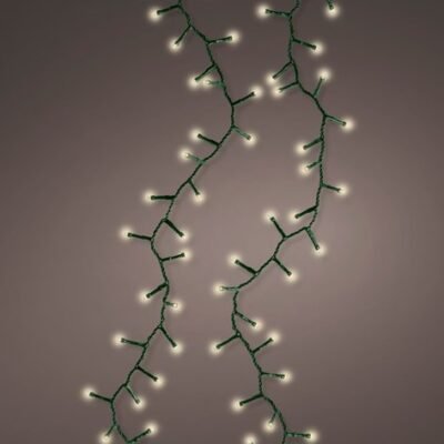 LED fényfüzér 15m (600 LED) meleg fehér kültérre