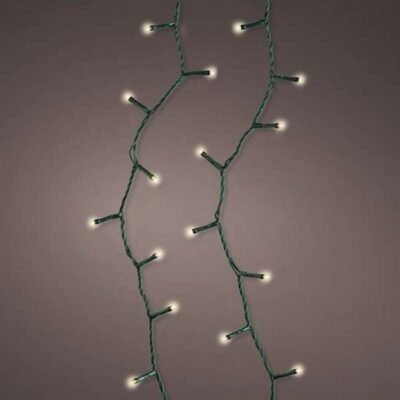 LED fényfüzér 4,95m (100 LED) meleg fehér, 8 funkció BUDGET