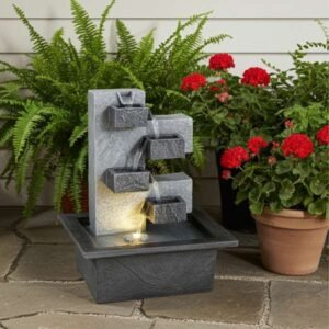 szökőkút csobogó kültéri beltéri