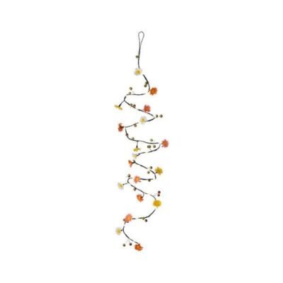 Kültéri micro LED tündérfény füzér, virág 180 cm, 20 LED 