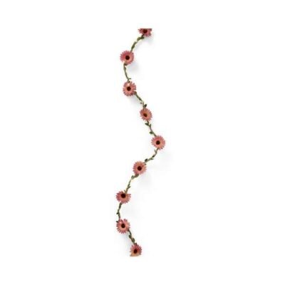 Kültéri micro LED tündérfény füzér, virág 150 cm, 20 LED