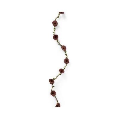 Kültéri micro LED tündérfény füzér, virág 150 cm, 20 LED