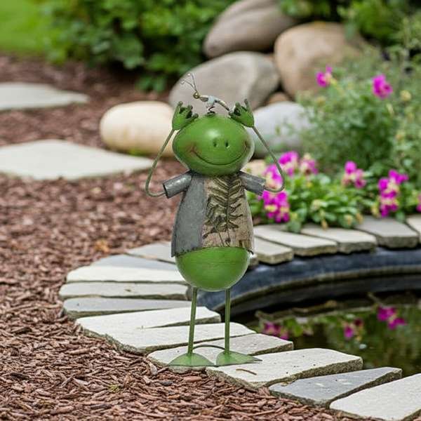 Fém béka 12.5 x 24 x 48 cm B - Image 3