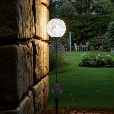 Napelemes leszúrható szolár LED lámpa – 72 cm - meleg fehér