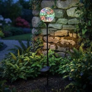 napelemes üveg lámpa Elegáns megjelenés Prémium minőség ON/OFF kapcsoló Vezeték nélkül egyszerűen beüzemelhető Cseppálló házzal rendelkezik A fények automatikusan bekapcsolnak szürkületkor Kb. 6 órán keresztül világít