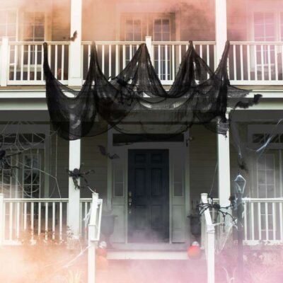halloween dekoráció háló