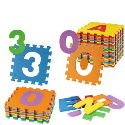 86 részes gyerek puzzle játekszőnyeg szivacs