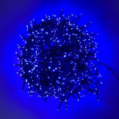 LED FÉNYFÜZÉR 22,5m A fényfüzér kül- és beltéren egyaránt használható 1000 energiatakarékos LED izzóból áll, közvetlen 230 V-os csatlakozóval. Lenyűgöző hangulatot teremt a teraszra, a kertbe vagy a ház falára helyezve.