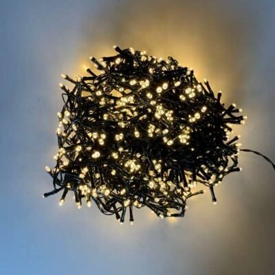 LED fényfüzér 15m (600 LED) meleg fehér