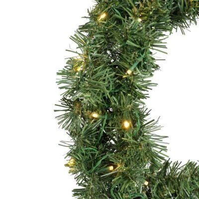 LED karácsonyi koszorú 35 cm