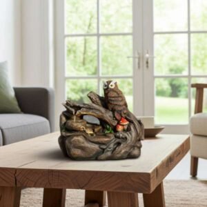 LED szökőkút kültéri csobogó kültéri, beltéri 27 x 49 x 42 cm