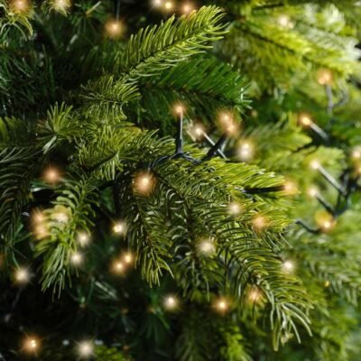 LED fényfüzér 34m (1500 LED), klasszikus meleg fehér, meleg fehér