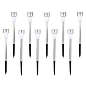 napelemes leszúrható hideg fehér szolár lámpa 24 cm