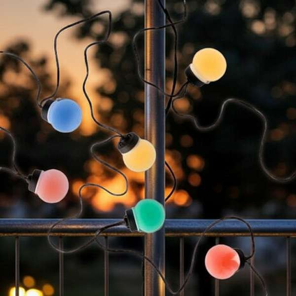 Party fényfüzér 9,5m színes 20 LED BUDGET - Image 2